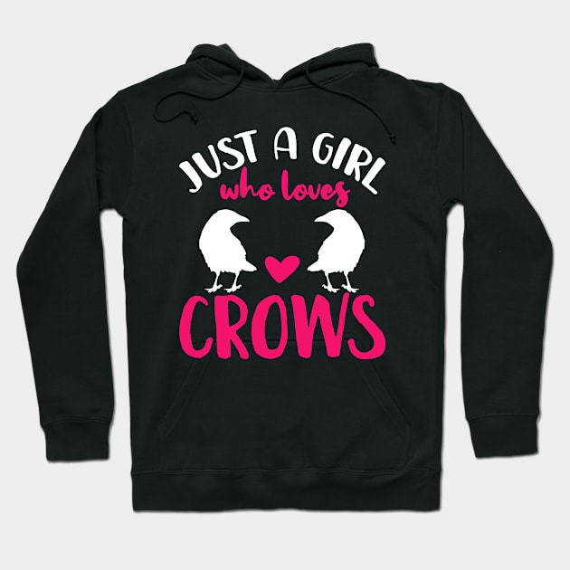 Crows Crow Lover Hoodie by CreativeGiftShop